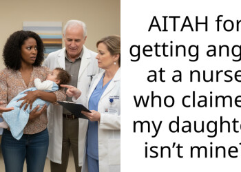 AITAH for getting angry at a nurse who claimed my daughter isn’t mine?