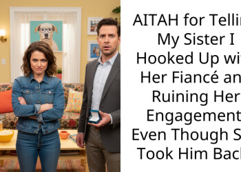 AITAH for Telling My Sister I Hooked Up with Her Fiancé and Ruining Her Engagement, Even Though She Took Him Back?