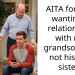 AITA for only wanting a relationship with my grandson and not his half sister?