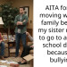 AITA for not moving with my family because my sister needed to go to another school district because of bullying?