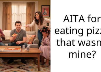 AITA for eating pizza that wasn’t mine?