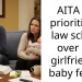 AITA for prioritizing law school over my girlfriend’s baby fever?