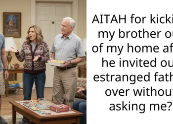 AITAH for kicking my brother out of my home after he invited our estranged father over without asking me?