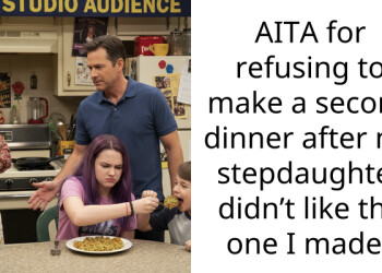 AITA for refusing to make a second dinner after my stepdaughter didn’t like the one I made?