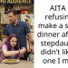 AITA for refusing to make a second dinner after my stepdaughter didn’t like the one I made?