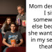 Mom demands I sit somewhere else because she wants to sit in my seats at theater