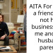 AITA For telling a friend isn’t not her business how me and MY husband parent?