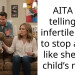 AITA for telling my infertile sister to stop acting like she’s my child’s mom?