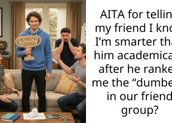 AITA for telling my friend I know I’m smarter than him academically after he ranked me the “dumbest” in our friend group?