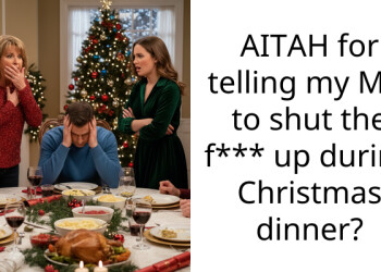 AITAH for telling my MIL to shut the f*** up during Christmas dinner?