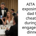 AITA for exposing my dad for cheating during his engagement dinner?