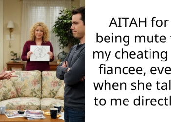 AITAH for being mute to my cheating ex fiancee, even when she talks to me directly?