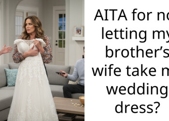 AITA for not letting my brother’s wife take my wedding dress?
