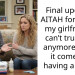 Final update – AITAH for telling my girlfriend I can’t trust her anymore when it comes to having a baby?