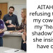 AITAH for refusing to lend my coworker my “healing shadow” after she insisted I have one?
