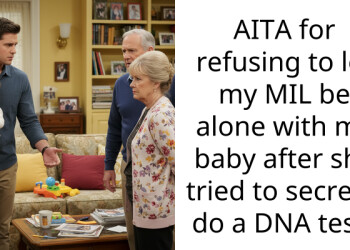 AITA for refusing to let my MIL be alone with my baby after she tried to secretly do a DNA test?