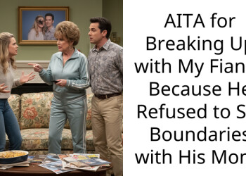 AITA for Breaking Up with My Fiancé Because He Refused to Set Boundaries with His Mom?