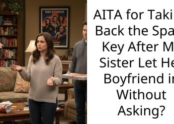 AITA for Taking Back the Spare Key After My Sister Let Her Boyfriend in Without Asking?