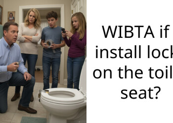 WIBTA if I install locks on the toilet seat?