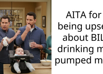 BIL Drank My Pumped Milk That Was “Smelling Bad,” AITA For Being Disgusted And Losing My Cool?