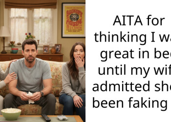 AITA for thinking I was great in bed until my wife admitted she’s been faking it?