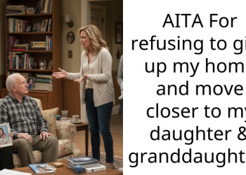 AITA For refusing to give up my home and move closer to my daughter & granddaughter?