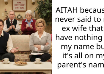 AITAH because i never said to my ex wife that i have nothing on my name but it’s all on my parent’s name?