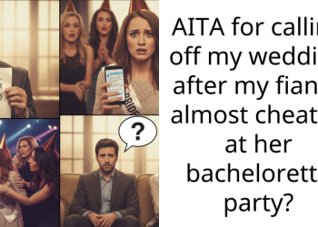 AITA for calling off my wedding after my fiance almost cheated at her bachelorette party?