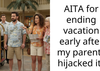 AITA for ending vacation early after my parents hijacked it?