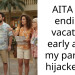 AITA for ending vacation early after my parents hijacked it?