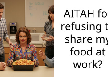AITAH for refusing to share my food at work?