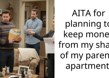 AITA for planning to keep money from my share of my parents apartment.