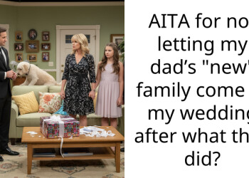 AITA for not letting my dad’s “new” family come to my wedding after what they did?