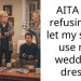 AITA for refusing to let my sister use my wedding dress?