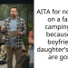 AITA for not going on a family camping trip because my boyfriend’s daughter’s friends are going?