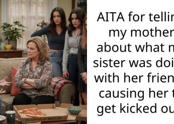 AITA for telling my mother about what my sister was doing with her friends causing her to get kicked out?