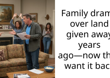 Family drama over land given away years ago—now they want it back