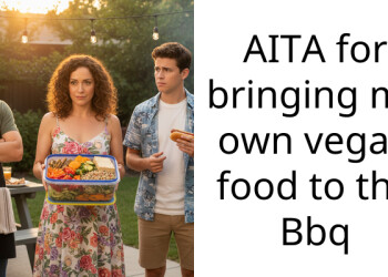 AITA for bringing my own vegan food to the Bbq
