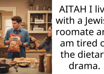 AITAH I live with a Jewish roomate and am tired of the dietary drama.