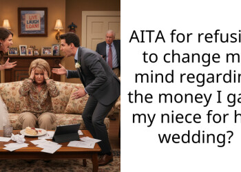 AITA for refusing to change my mind regarding the money I gave my niece for her wedding?