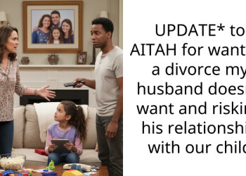 UPDATE* to AITAH for wanting a divorce my husband doesn’t want and risking his relationship with our child