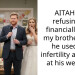 AITAH for refusing to financially help my brother after he used my infertility as a joke at his wedding
