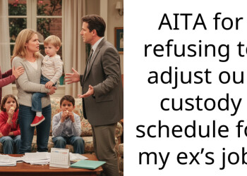 AITA for refusing to adjust our custody schedule for my ex’s job?