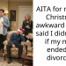 AITA for making Christmas awkward when I said I didn’t care if my mom ended up divorced?