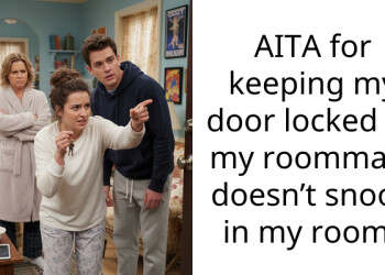 AITA for keeping my door locked so my roommate doesn’t snoop in my room?