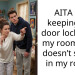 AITA for keeping my door locked so my roommate doesn’t snoop in my room?