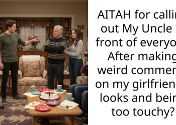 AITAH for calling out My Uncle in front of everyone After making weird comments on my girlfriend’s looks and being too touchy?
