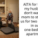 AITA for telling my husband I don’t want his mom to stay with us for two months in our one-bedroom apartment?
