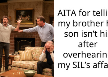 AITA for telling my brother his son isn’t his after overhearing my SIL’s affair?