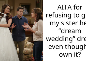 AITA for refusing to give my sister her “dream wedding” dress even though I own it?